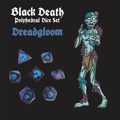 Black Death: Dreadgloom 7-Die Set