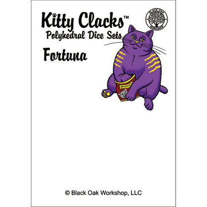 Kitty Clacks: 7-Die Set Fortuna