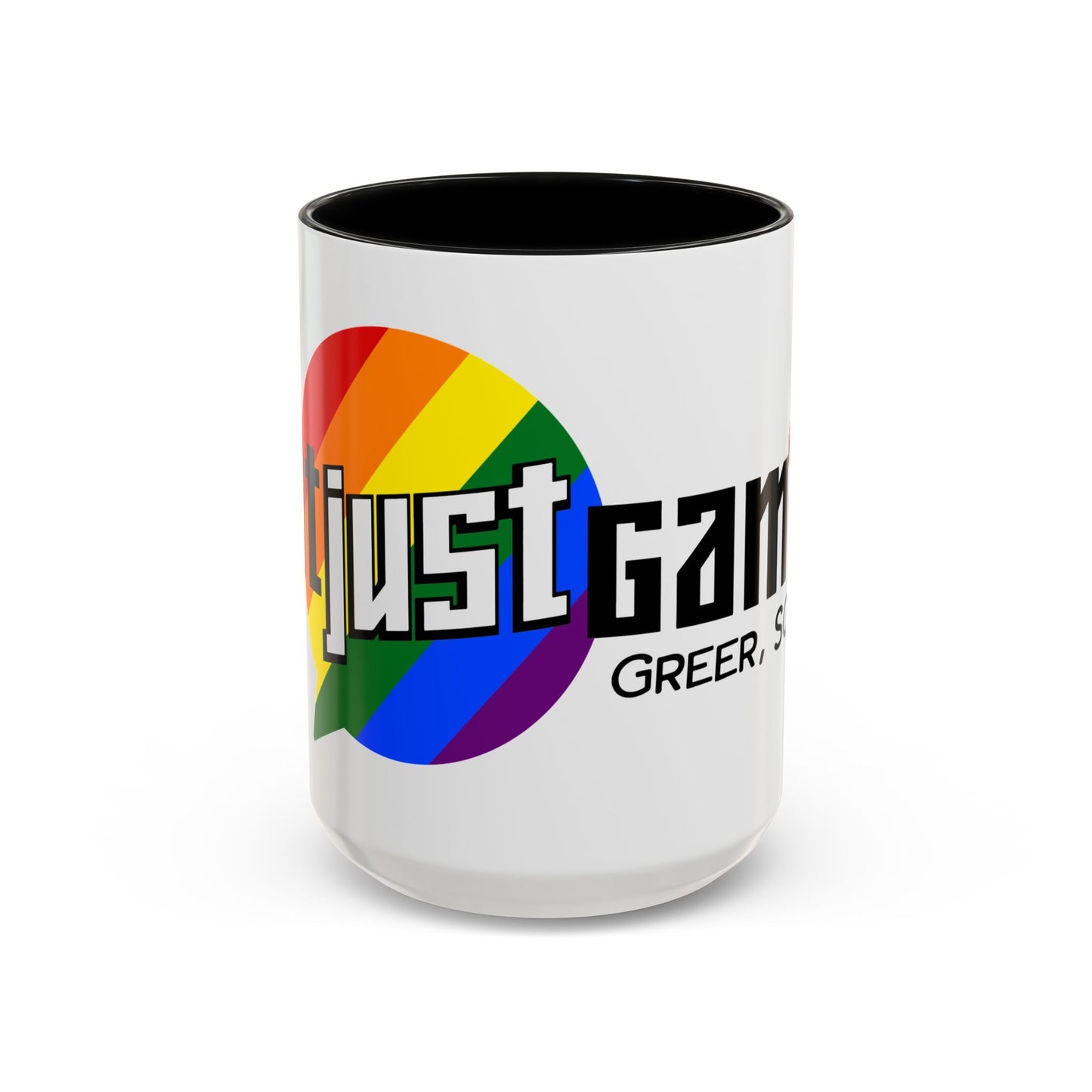 Not Just Gamin' Pride Painting Mug