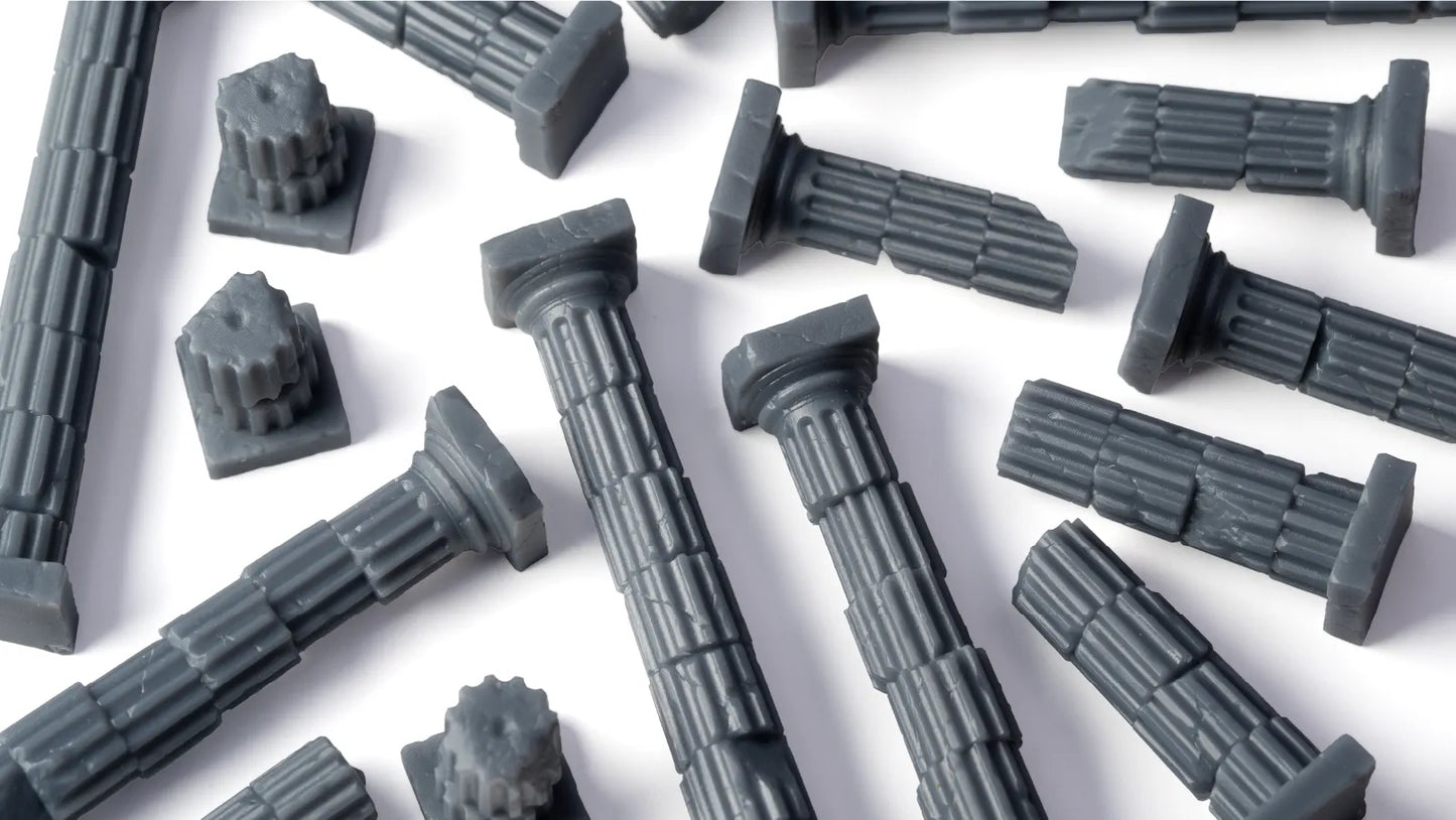 Gamers Grass Ancient Columns Basing Bits