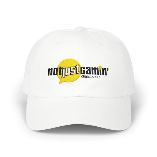 Not Just Gamin' Embroidered Casual Baseball Hat