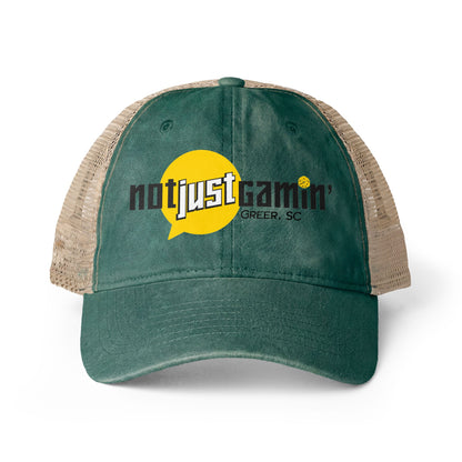 Not Just Gamin' Women's Washed Mesh-Back Cap