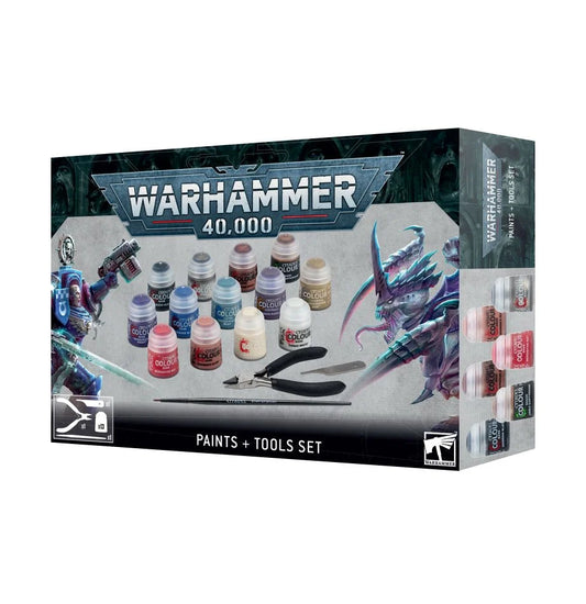 Warhammer 40K - Paints and Tools Set