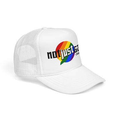 Not Just Gamin' Pride Foam Trucker Hat