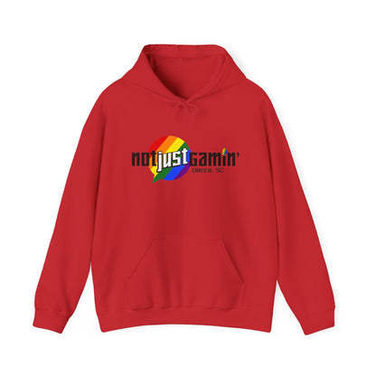 Not Just Gamin' Pride Unisex Heavy Blend™ Hooded Sweatshirt
