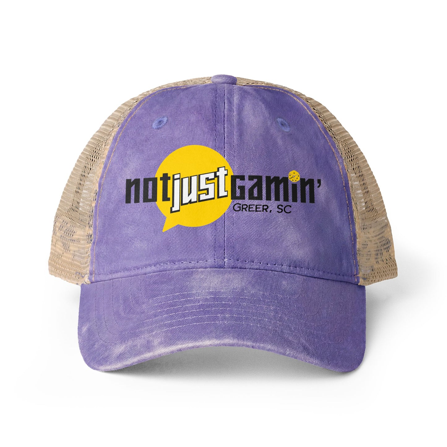 Not Just Gamin' Women's Washed Mesh-Back Cap