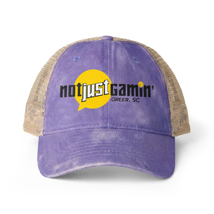 Not Just Gamin' Women's Washed Mesh-Back Cap