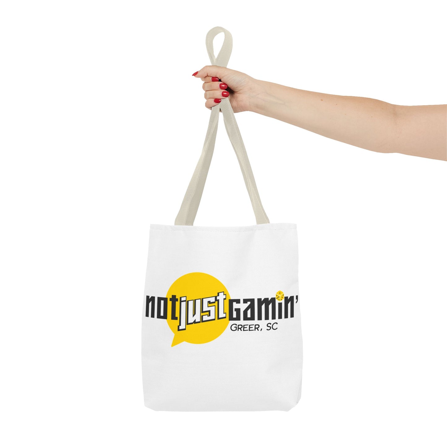 Not Just Gamin' Tote Bags