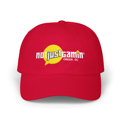Not Just Gamin' Embroidered Casual Baseball Hat