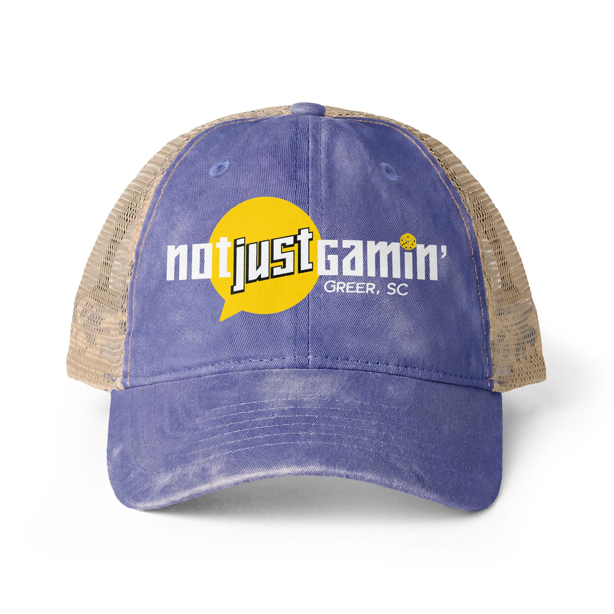 Not Just Gamin' Women's Washed Mesh-Back Cap
