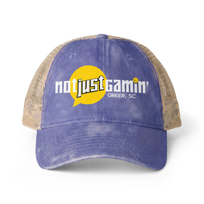 Not Just Gamin' Women's Washed Mesh-Back Cap