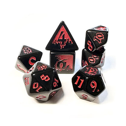 Blood Drenched 7-Die Set