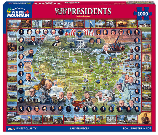 White Mountain Puzzle - United States Presidents