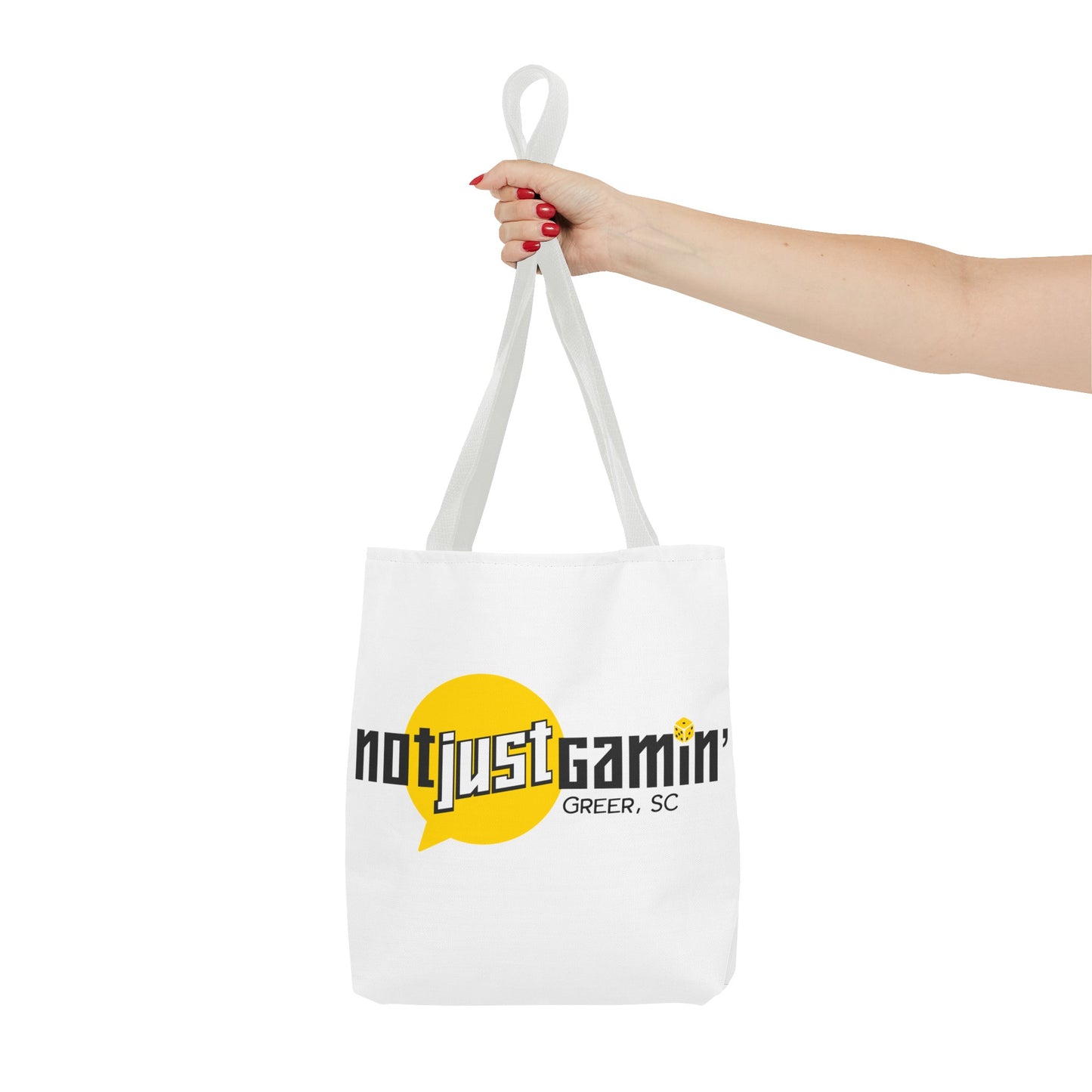 Not Just Gamin' Tote Bags