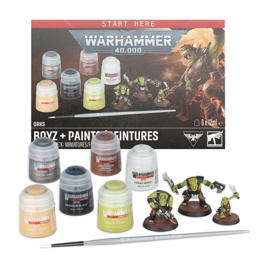 Warhammer 40K - Orks Boyz Paint Set