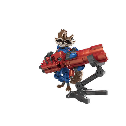 Marvel Blokees: 5.3-inch Champion Class Model Kit Rivals Rocket Raccoon