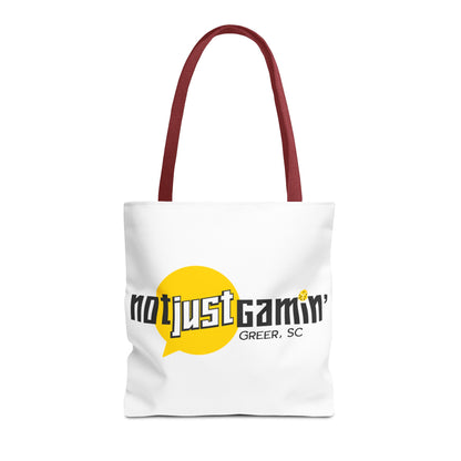 Not Just Gamin' Tote Bags