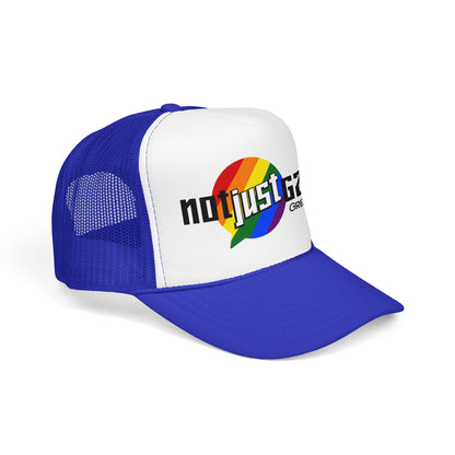 Not Just Gamin' Pride Foam Trucker Hat