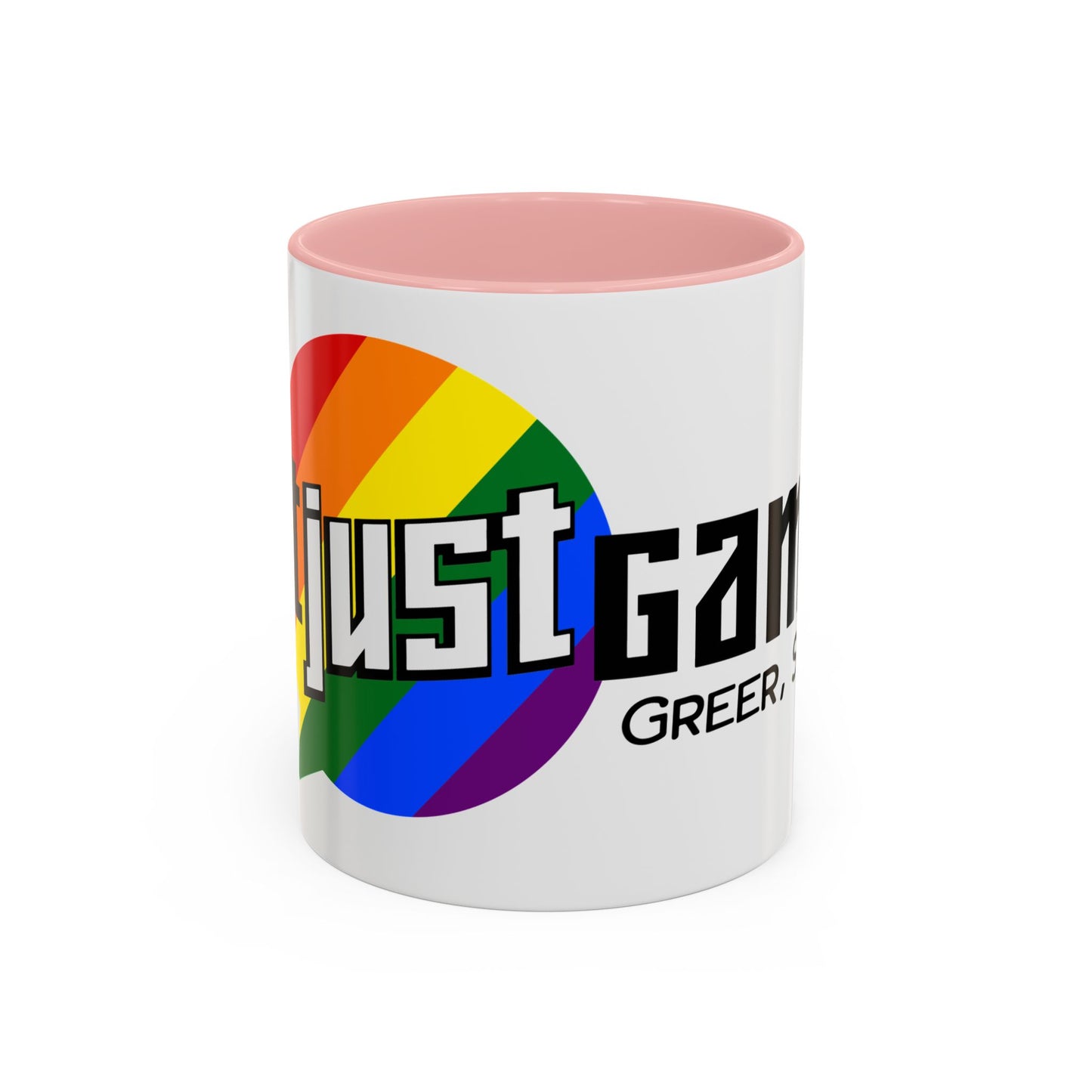 Not Just Gamin' Pride Painting Mug