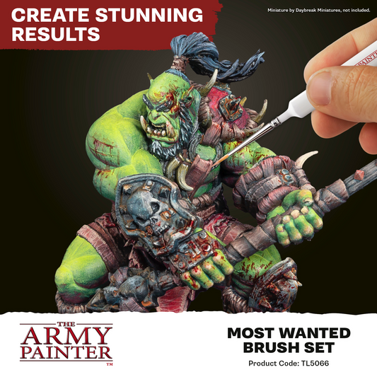 The Army Painter - Most Wanted Brush Set