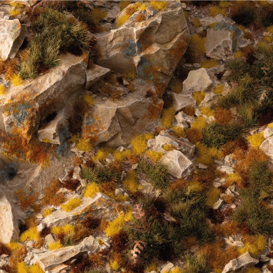 Gamers Grass Golden Autumn Glade Basing Box