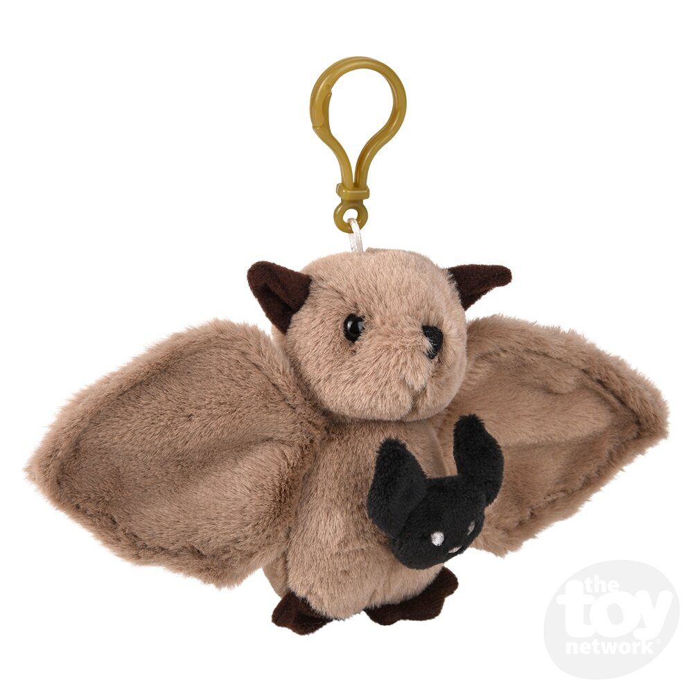 Mighty Quakes Bat Backpack Clip