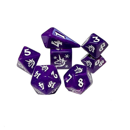 7-Die Unicorn Set