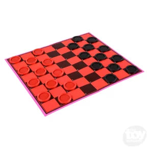 Travel- Size Checkers Set