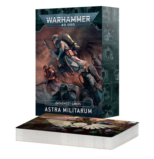 Warhammer 40K - Datasheet Cards: Astra Militarum