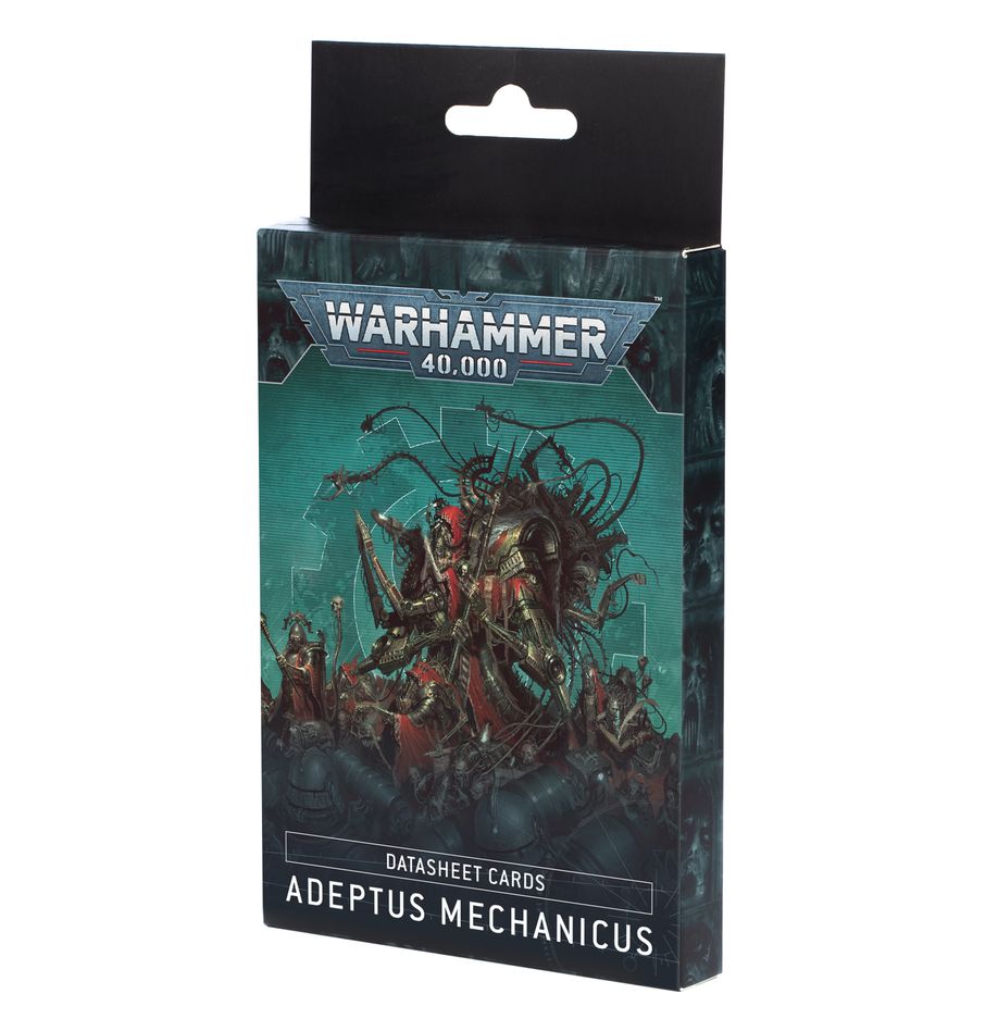 40K - Adeptus Mechanicus, Datasheet Cards 2023