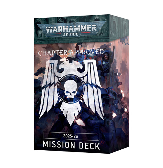40K - Chapter Approved 2025-26: Mission Deck