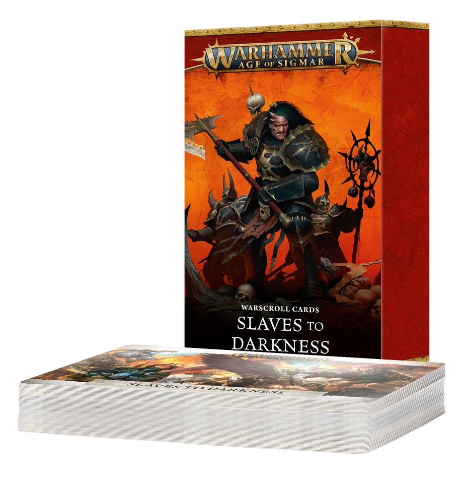 AOS -  Slaves To Darkness, Warscroll Cards (2024)