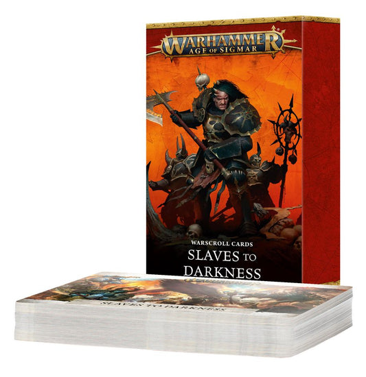 AOS -  Slaves To Darkness, Warscroll Cards