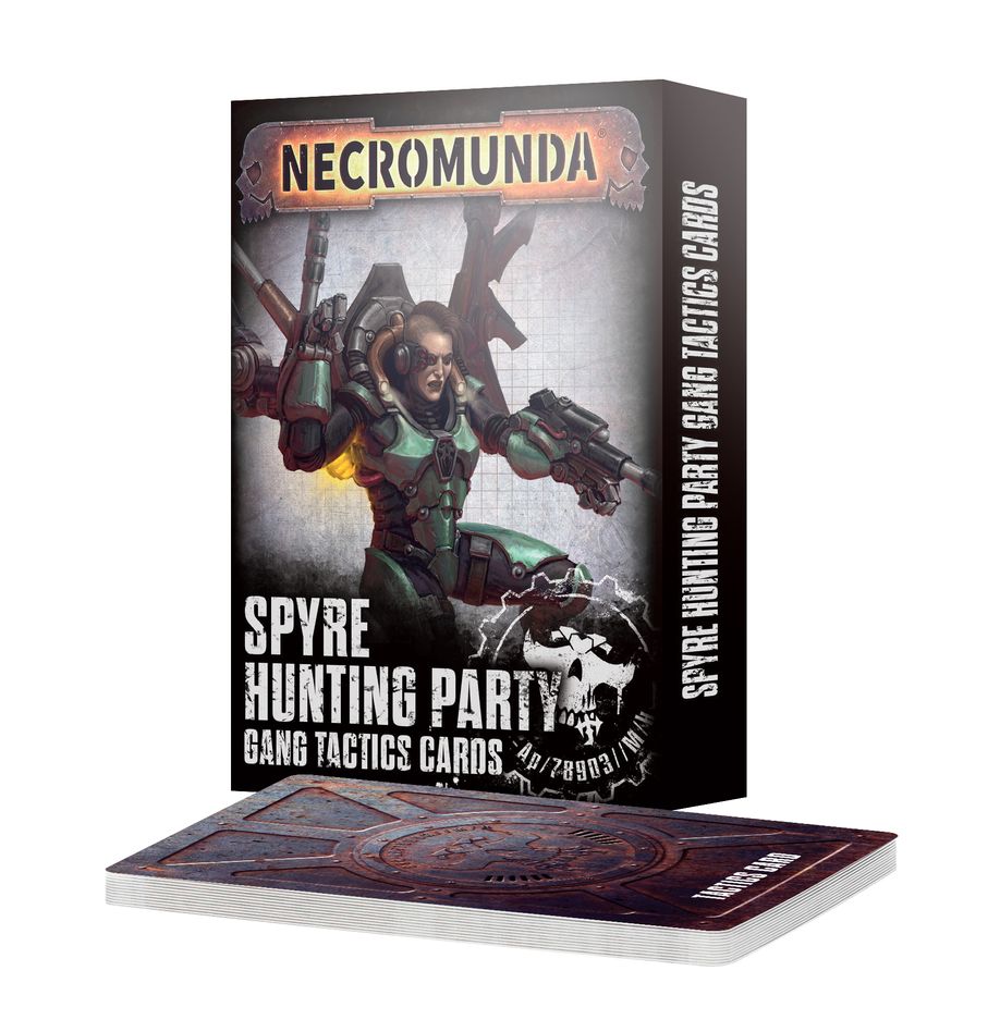 Necromunda - Spyre Hunting Party Gang Tactic Cards