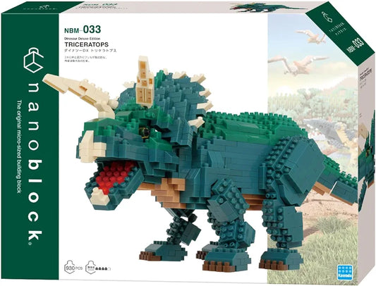 Nanoblock - Dinosaur Deluxe Edition, Triceratops