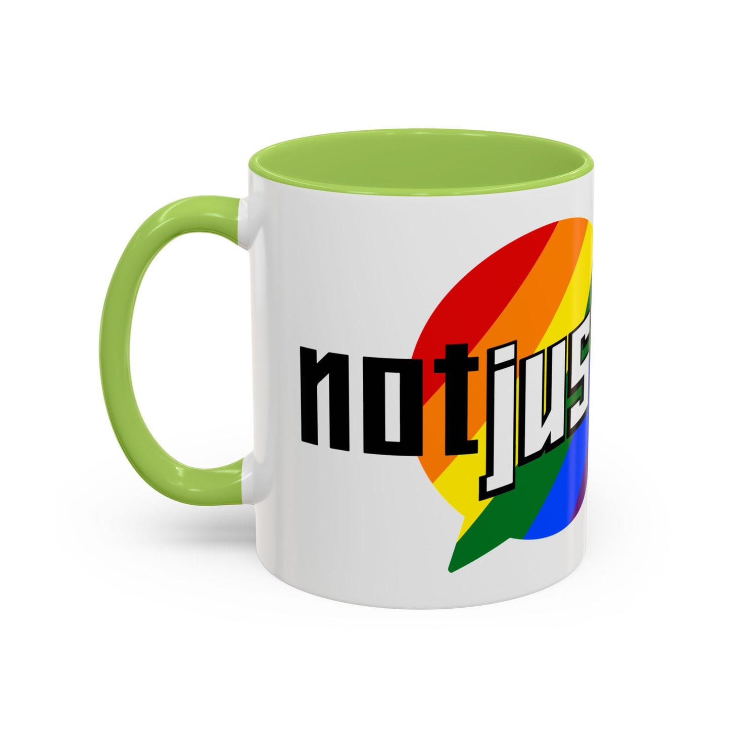 Not Just Gamin' Pride Painting Mug