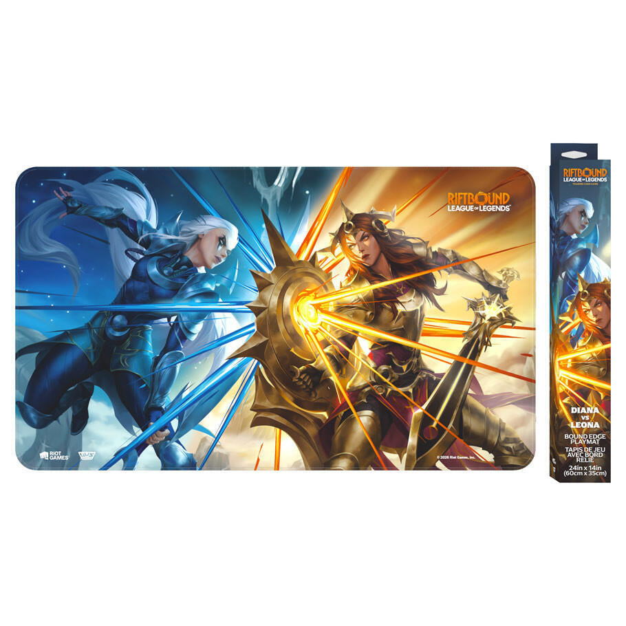 Riftbound League of Legends: Vendetta Playmat - Diana vs Leona