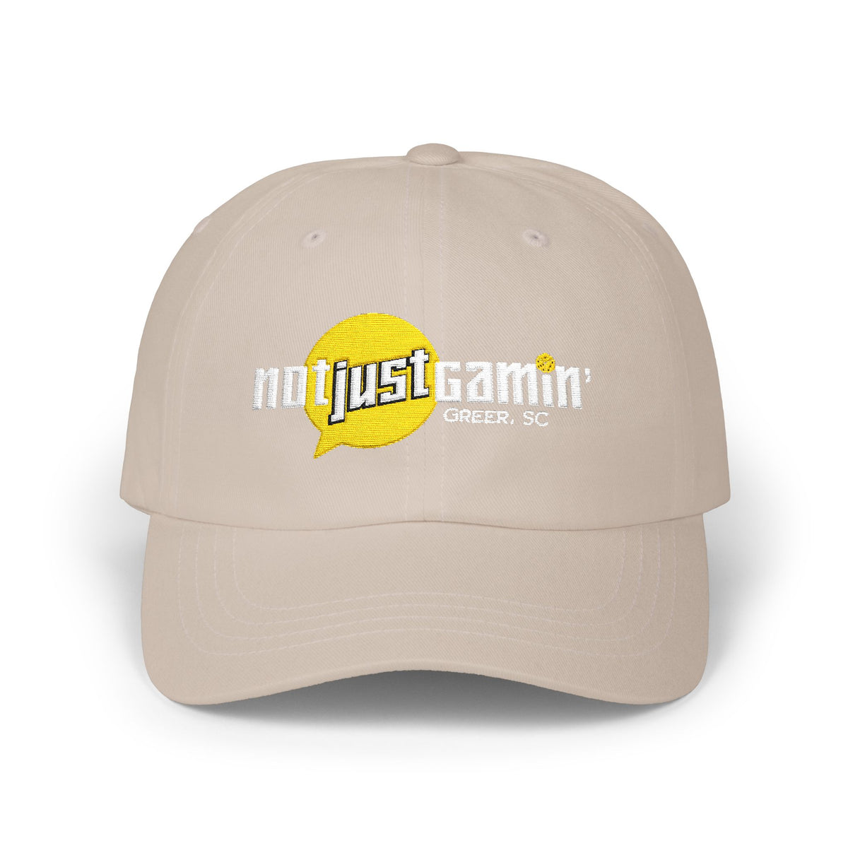 Not Just Gamin' Embroidered Casual Baseball Hat