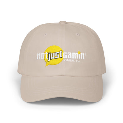 Not Just Gamin' Embroidered Casual Baseball Hat