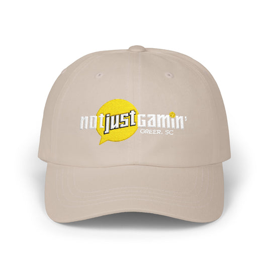Not Just Gamin' Embroidered Casual Baseball Hat