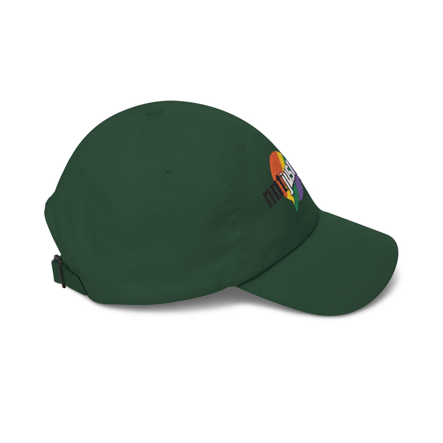 Not Just Gamin' Pride Embroidered Casual Baseball Hat