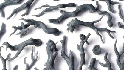 Gamers Grass Gnarled Branches Basing Bits