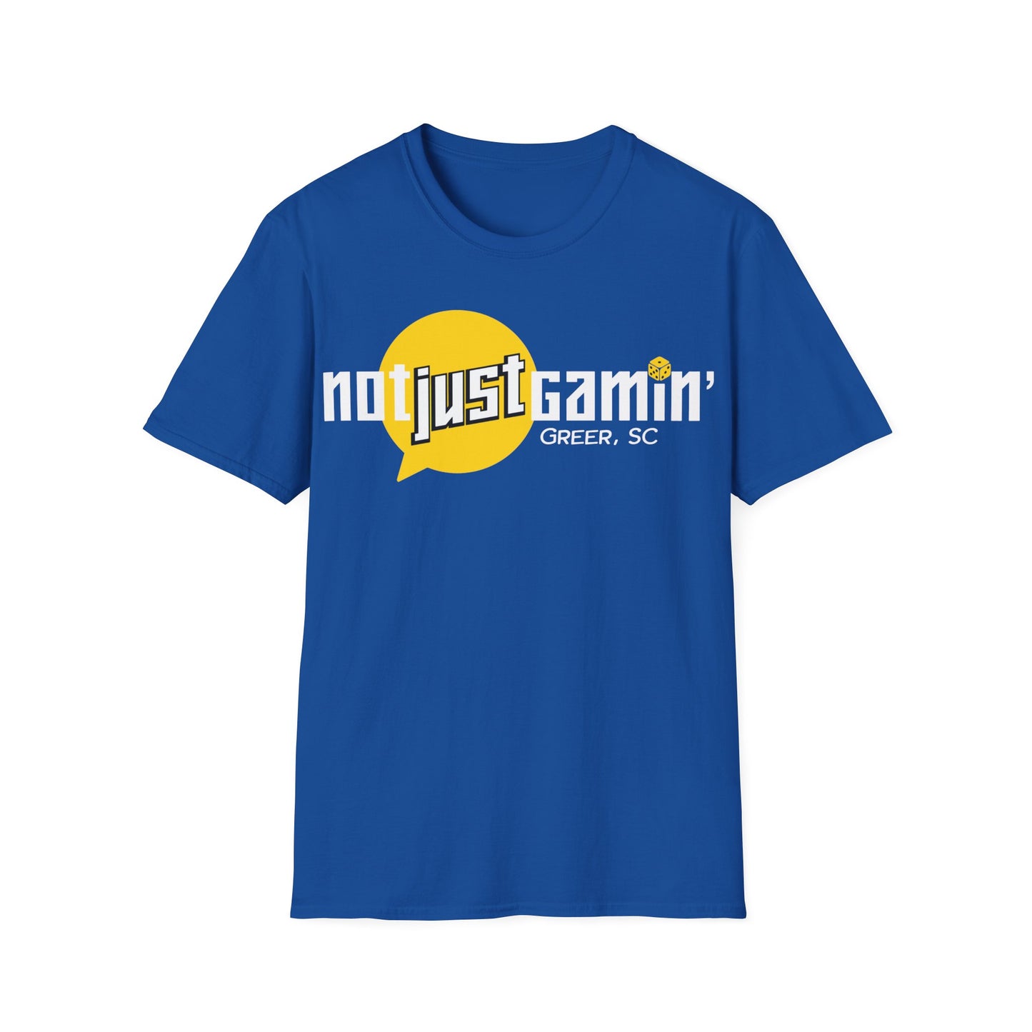 Not Just Gamin' Unisex Softstyle T-Shirt