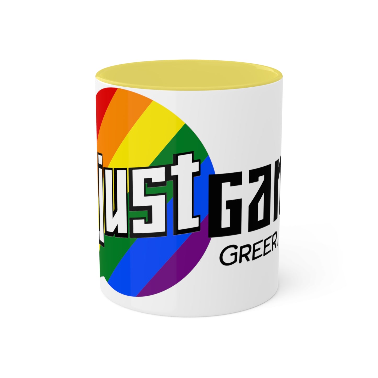 Not Just Gamin' Pride Paint Night Mugs, 11oz