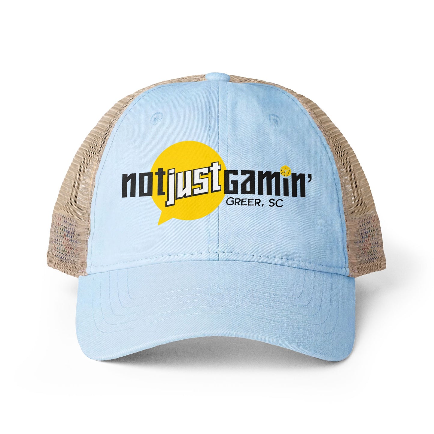 Not Just Gamin' Women's Washed Mesh-Back Cap