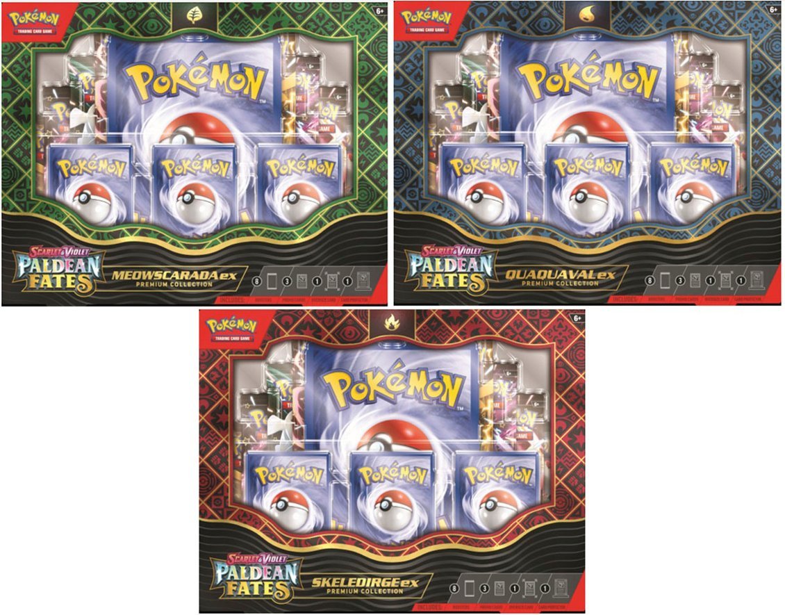 Pokémon - Paldean Fates Pokemon ex Premium Collection