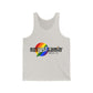 Not Just Gamin' Pride Unisex Jersey Tank