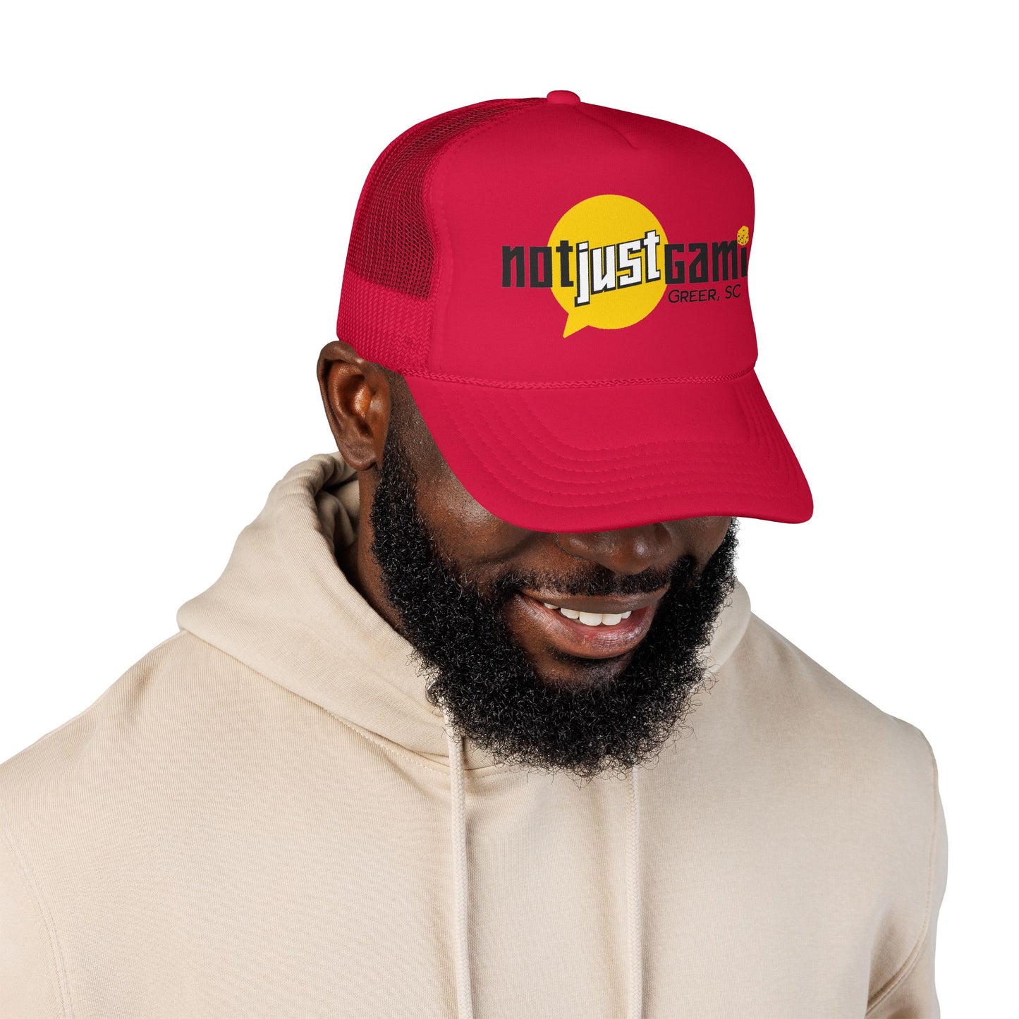 Not Just Gamin' Foam Trucker Hat