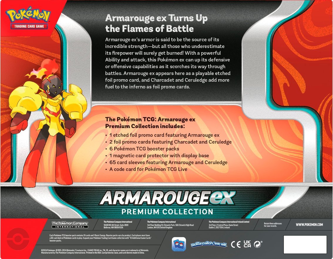 Pokémon TCG -  Armarouge ex Premium Collection