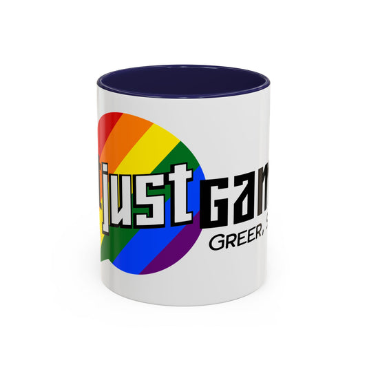 Not Just Gamin' Pride Painting Mug
